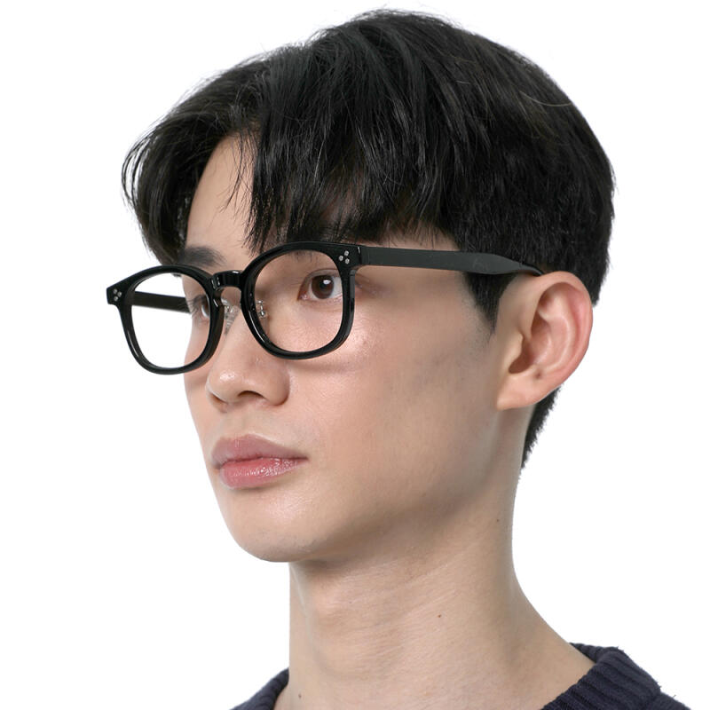 SBKA Solar-C01 Horn-Rimmed Glasses (Blue Light Blocking)