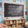 Book Pattern Bulletin Board Border Self Adhesive Classroom Border Sticker  Classroom Decoration