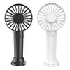 Handheld Fan 3 Speed Ventilador Fan USB Rechargeable Desktop Fan Mute Small Electric Fan with Phone Stand for Home Office Travel