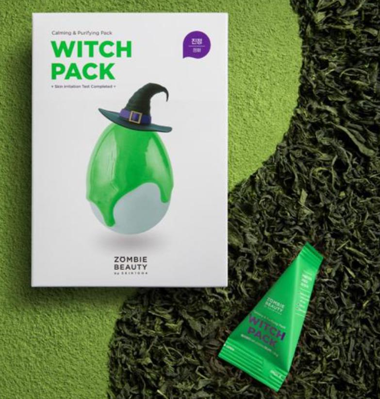 Skin1004 Zombie Beauty Witch Pack 16ea Set – Pore Tightening & Firming Mask