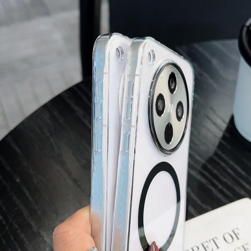 For OPPO Find X9 Pro Phone Case Hard PC Transparent Magnetic Wireless Charging Protective Back Cover For Find X8 Ultra X8S Plus