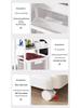Movable Bathroom Storage Rack with Baskets and Handrails