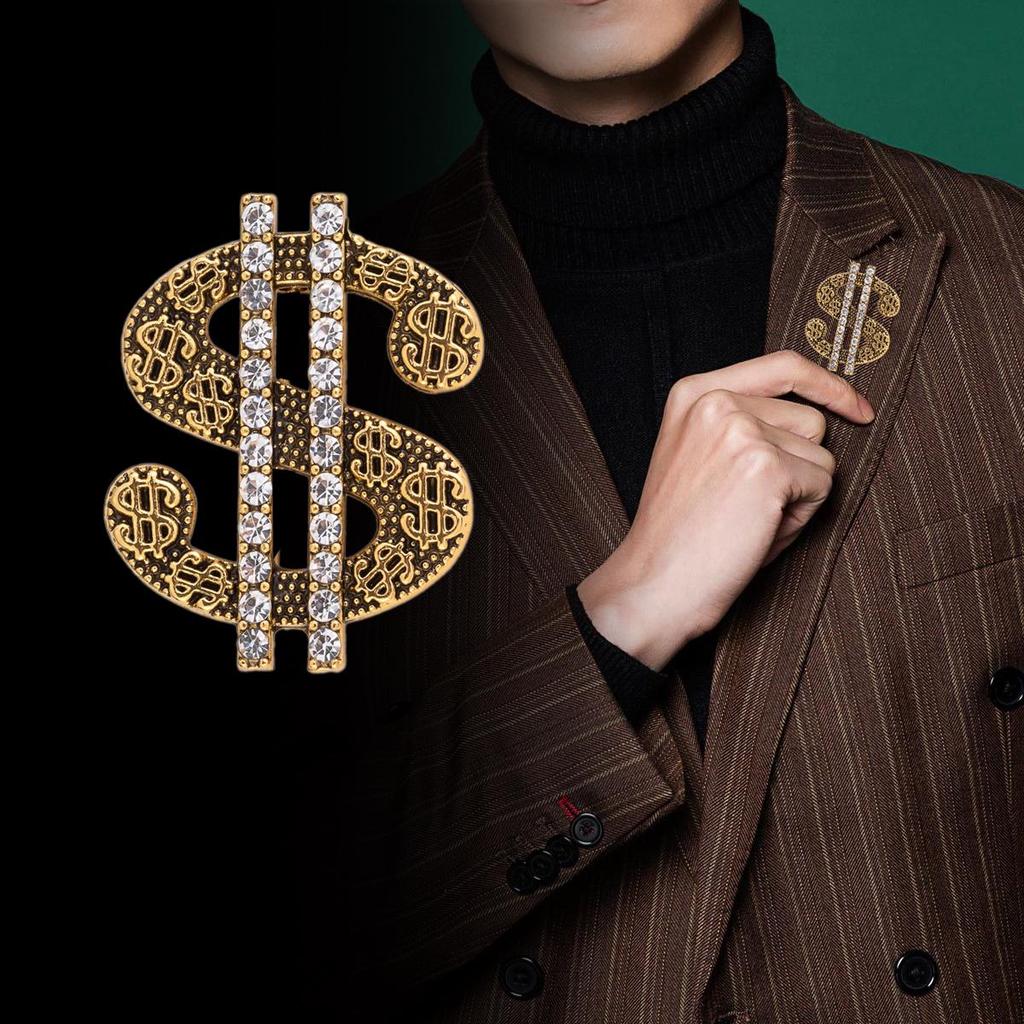 Unisex Fashion Suit Brooch & Corsage Pin for Sweaters