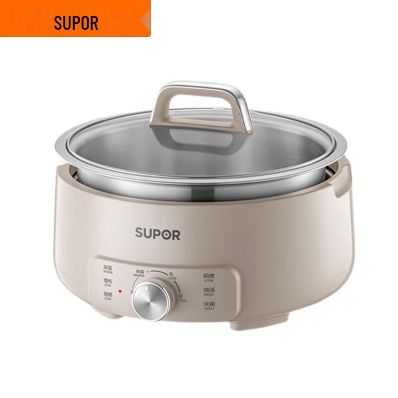 SUPOR H40YK780 4L 0-Coating Stainless Steel Electric Hot Pot CN plug (adapter included)
