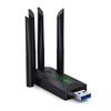1300Mbps Schnelle Geschwindigkeit USB WiFi Adapter 4 Antennen Design Unterstützt 2.4G/5G Dualband Netzwerkverbindung