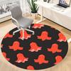 1pc Octopus Pattern Office Round Rug, Non-slip, Soft and Durable Office Rug for Interior Decoration, Perfect for Office, Beautiful Decoration yy260312