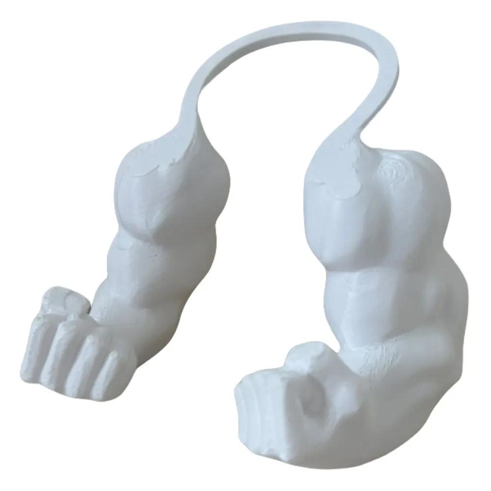 Cat Muscle Arm 3D Printing Neck Arm with Muscle Pet Superhero Cosplay Costume Accessories for Halloween Party Cats Lovers Gifts