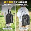 VASTLAND Portable Folding Toilet, Emergency Toilet, for Disaster Preparedness, Emergency Toilet, Car Camping, Flushable