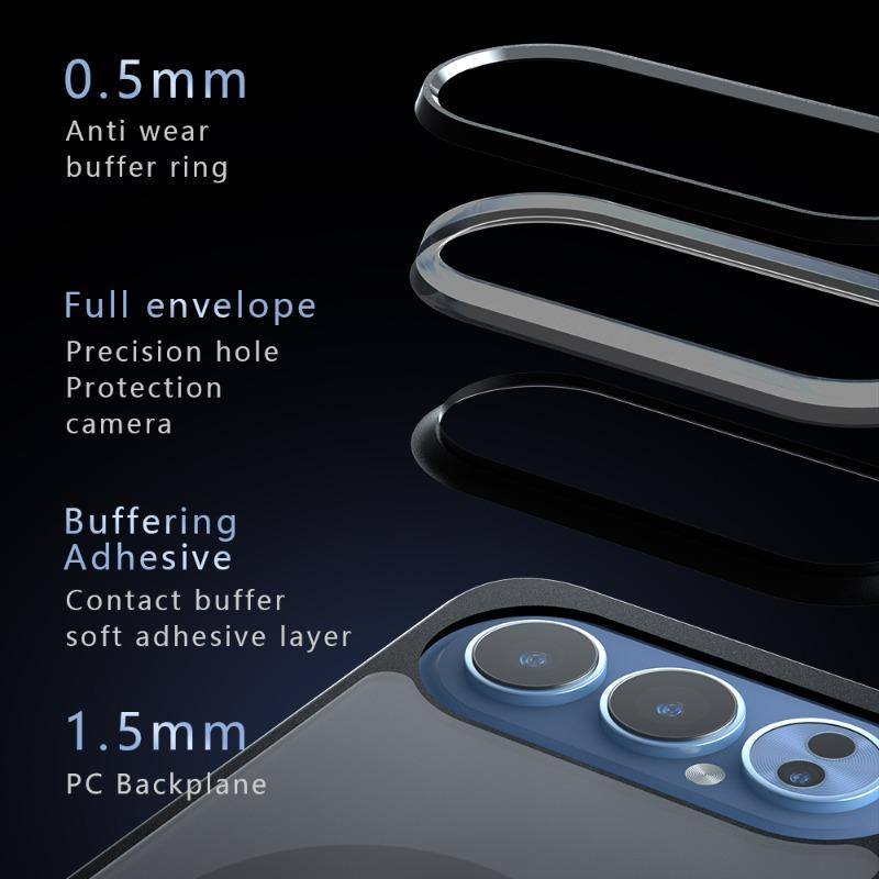 for Magsafe Magnetic Case for Honor 500 Pro Wireless Charging Shockproof Matte PC+TPU Hard Back Cover for Honor500 500pro