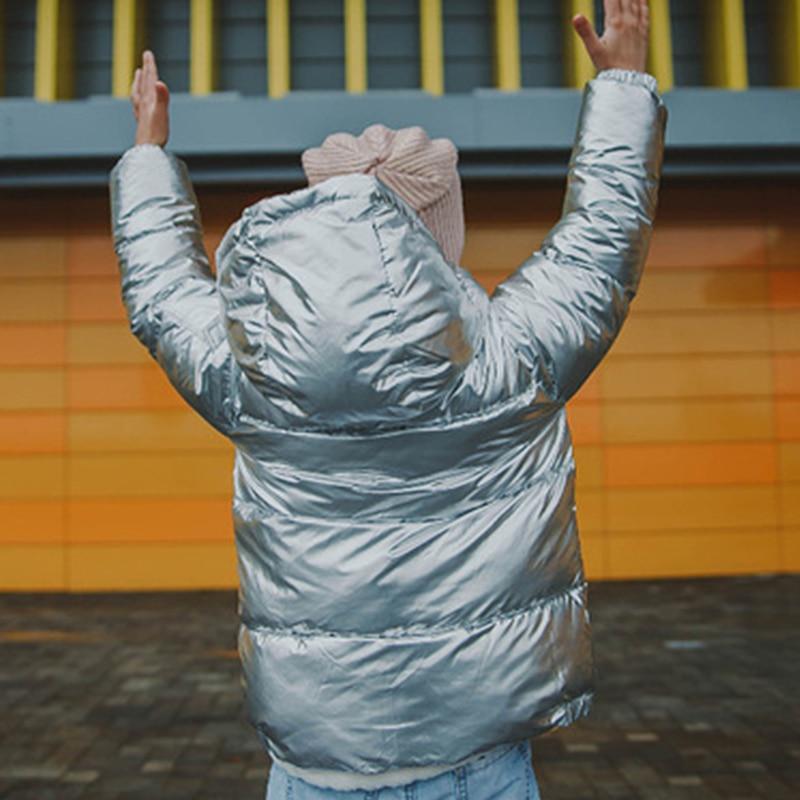 Children's Glossy Down Jacket