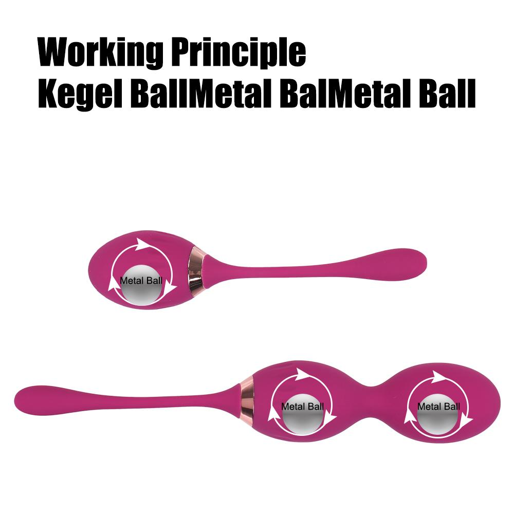 Chinese Kegel Ball Adult Products Sex Toys for Women Pelvic Muscle Balls Trainer Silicone Vagina Tighten Exercise