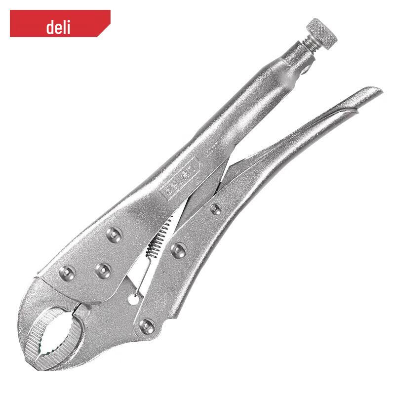 Deli DL2001-7 7-inch Round Jaw Locking Pliers