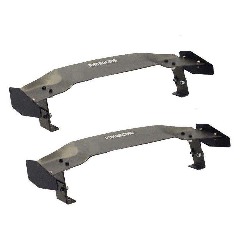 Aluminium Alloy RC Drift On-road Car Wing Set Body Rear Spoiler Parts 1:10