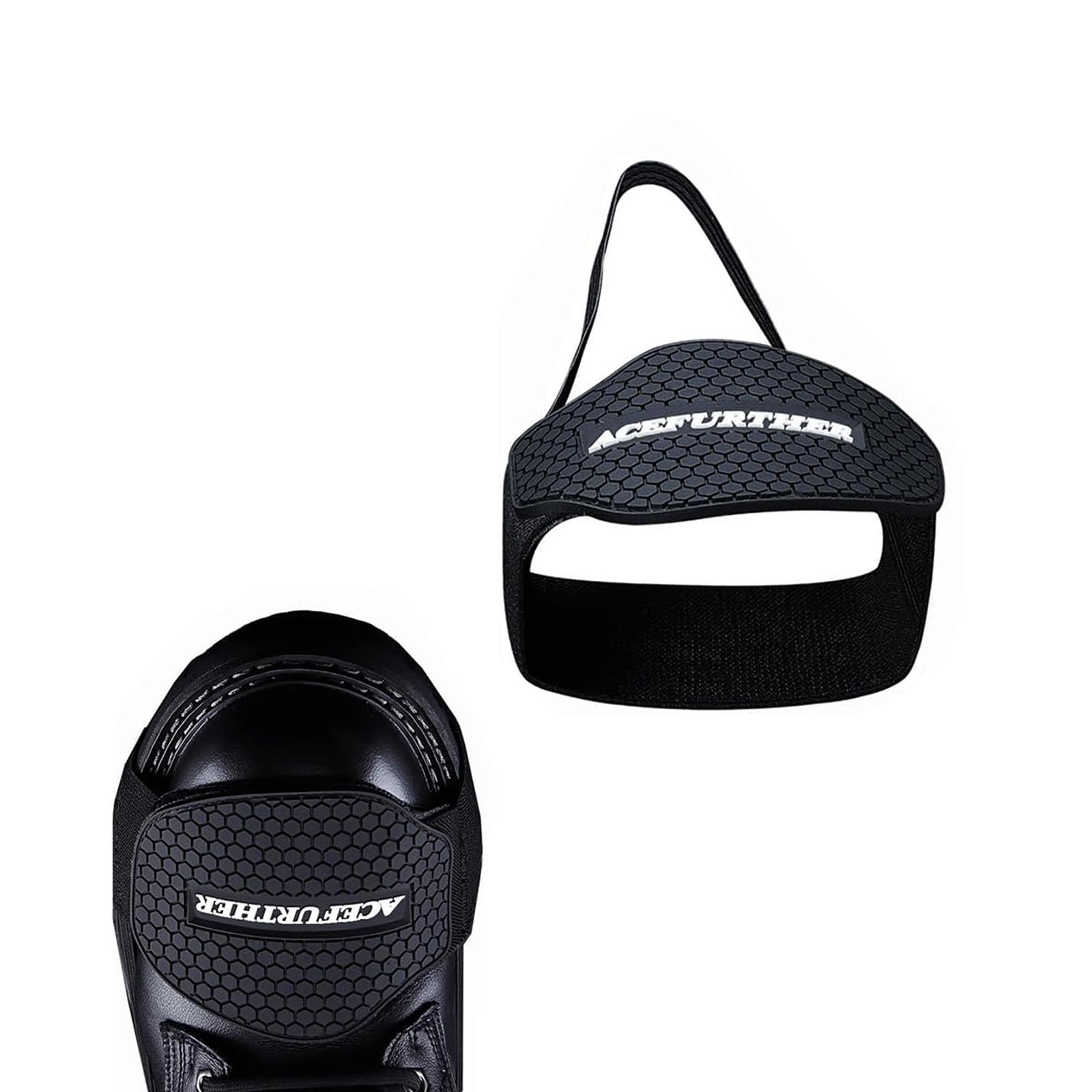 

BRIIKPP Защита переключателя передач Накладка переключения передач Новый мотоциклетный защитный чехол Простая установка Черный