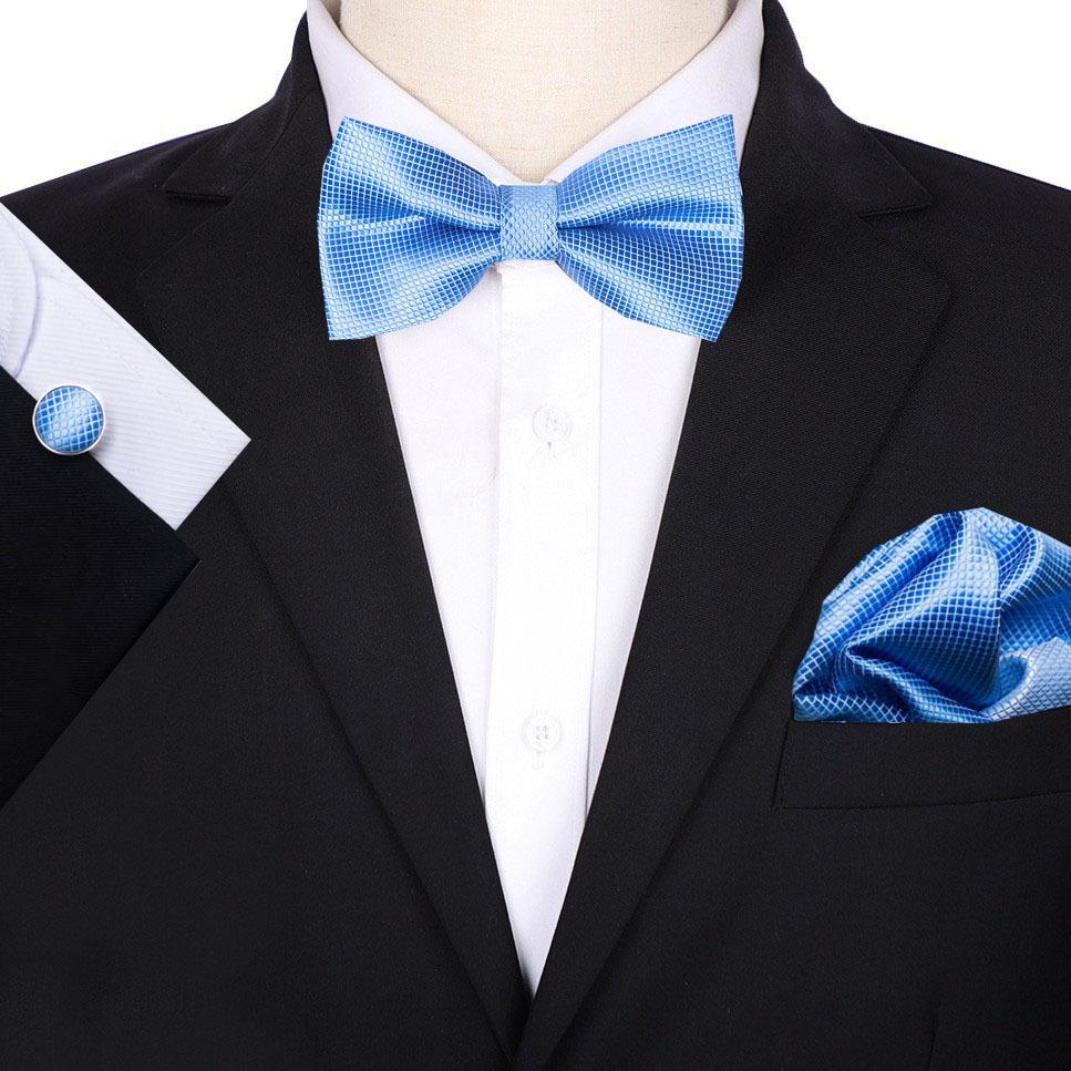 Men'S Groom Wedding Host Solid Color Bow Tie Best Man Suit Korean Version Shirt Bow Tie Wedding Men'S Bow