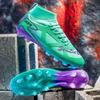 35-46 Men's High-top Football Shoes Long Spikes Sports Football Boots Large Size Kid's Football Boots