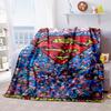 High-definition Superman Flannel Blanket, Lightweight and Breathable Polyester Blanket - Q