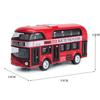 Simulation Alloy Car Model Mini Pull Back Bus Kids Children Educational Toy