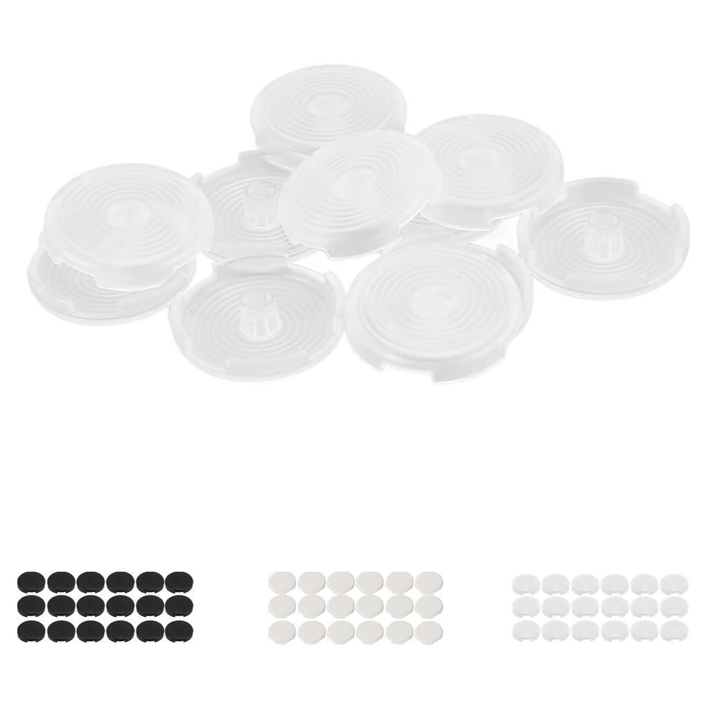 18pcs Joystick Replacement Caps 25.3mm Diameter Mechanical Button Caps Gaming Button Caps Covers