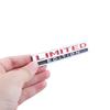 2 Pieces Limited Edition Emblem 3D Metal Car Sticker Emblem