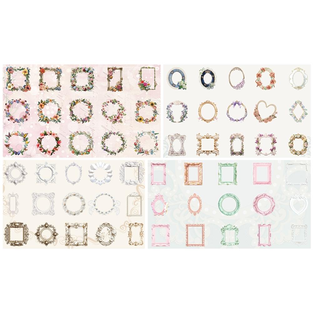 

Retro Mini Photo Frame Stickers
