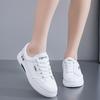 2025 popular spring breathable lightweight single shoes non-slip wear-resistant flat baseplate shoes students casual versatile little white shoes wom
