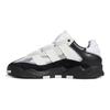 adidas Niteball White Black Unisex Sneakers Cloud-White Core-Black Silver-Metallic H67366