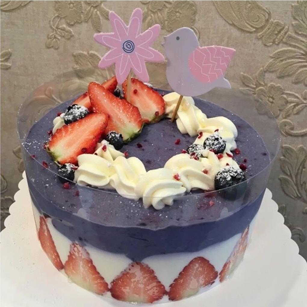 Cake Collar Clear Acetate Strip Chocolate Mousse Cake Transparent Baking Accessory