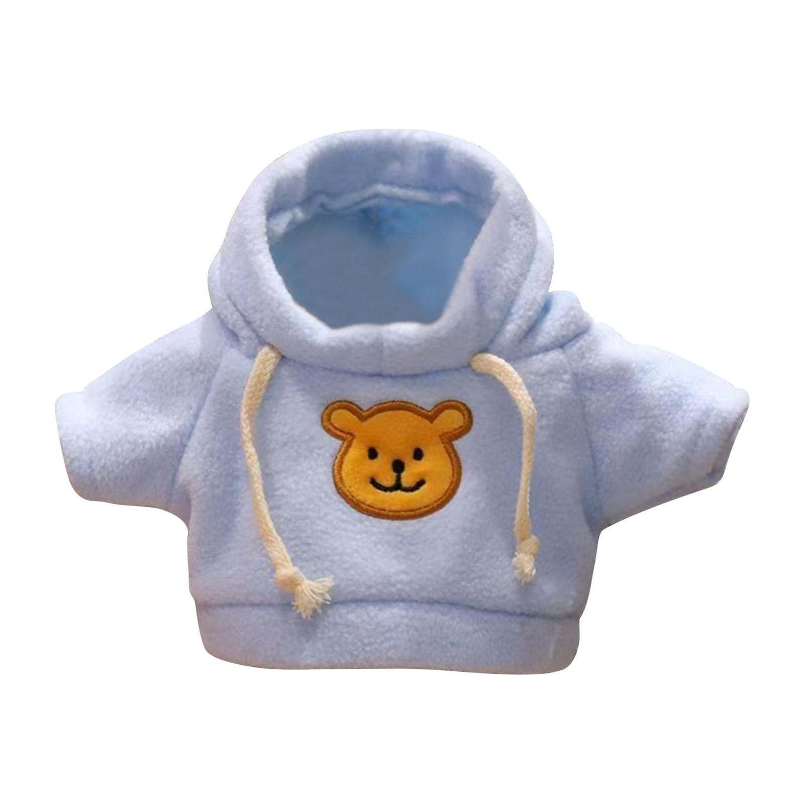 

30cm Doll Plush Toy Doll Replacement Clothes Doll Decoration Accessories Sweatshirt One Size синій