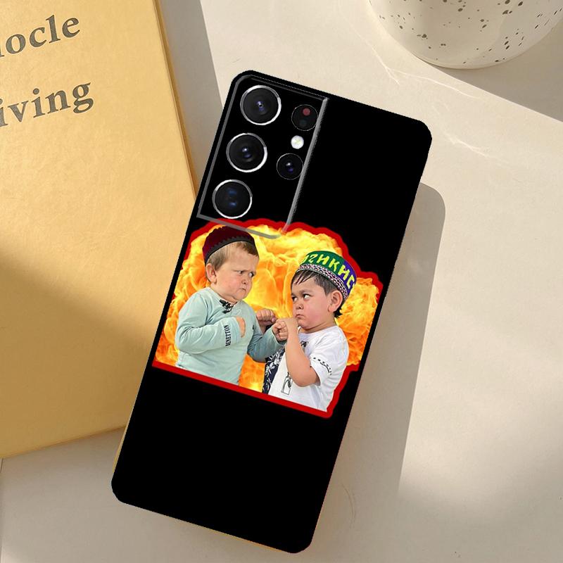 

Funny Hasbulla Fighting Meme Phone Case For Samsung Galaxy S25 Ultra S20 S21 S22 S23 S24 Plus S9 S10 S25 FE Cover Shell Galaxy S20 FE