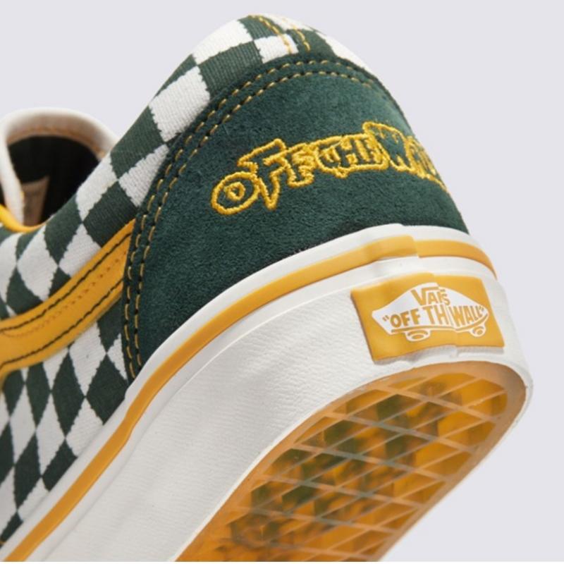 Barnes Artist Collection Rare Bus Old School Green Yellow Vn000cr502i1