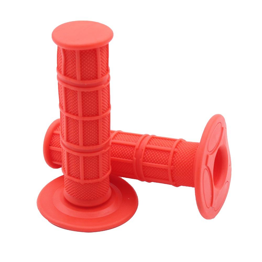 Soft Rubber Motorcycles Handle Bar Grips 22mm 7/8" Motorcycle handlebar