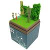Sankei Studio Ghibli mini Castle in the Sky Robot Soldier, Seta, and Pazu Papercraft Model MP07-19