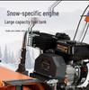 Commercial Diesel Snow Blower: 11 HP Hand-Push Machine for Community and Property Use