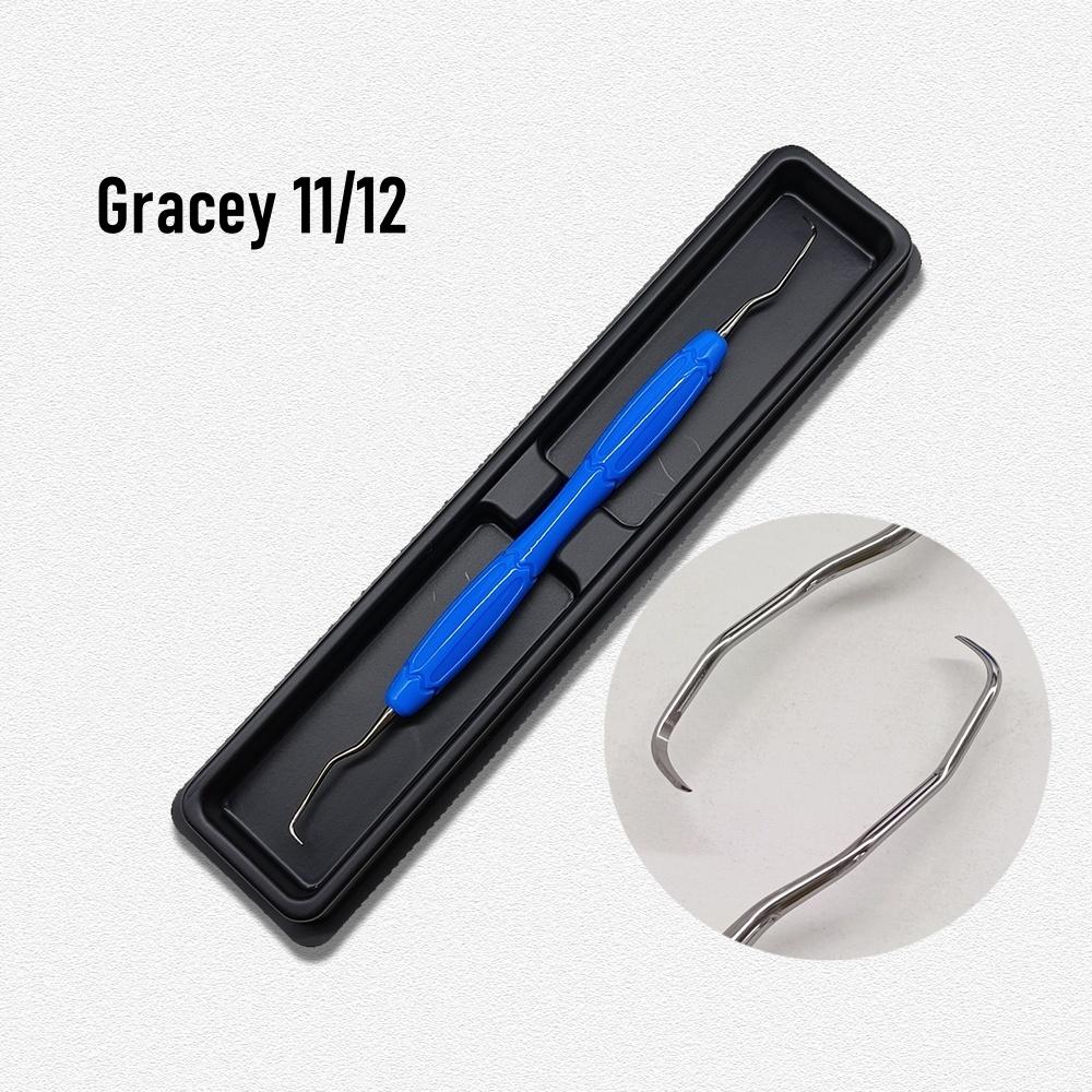 1 Piece High Quality Silicon Handle Dental Professional Gracey Curette  Dental Tooth Cleaning Scaler Periodontal Bone Curettes Perio