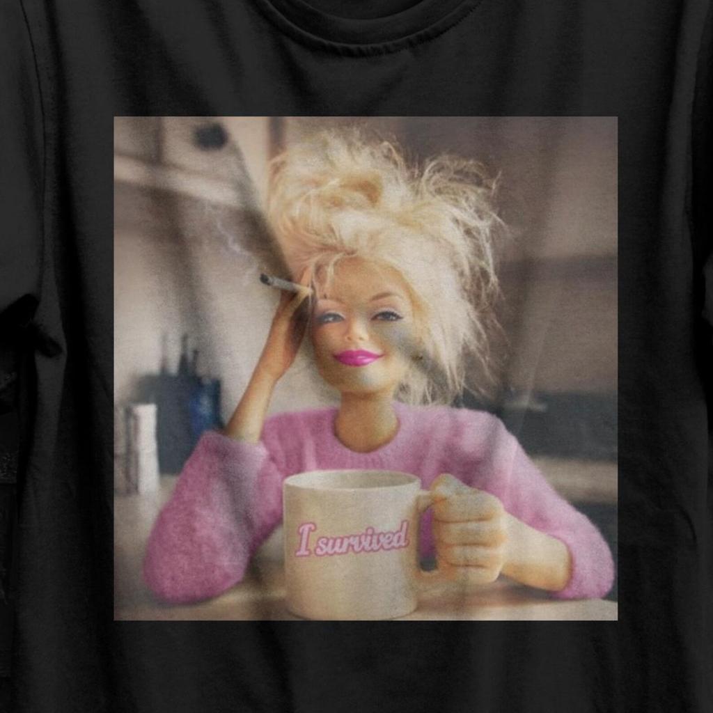 Shocked Doll Face Meme Shirt, Funny Doll Face T-Shirt, Gift For Woman, Unhinged Innapropriate Tee, Edgy Dark Humor Tshirt, Cringy Shirts