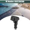 ACROPIX Windshield Wiper Washer Nozzle Spray Jet Fit for Ford Escape 2009-2012 No.8L8Z17603AA - Pack of 1 Black
