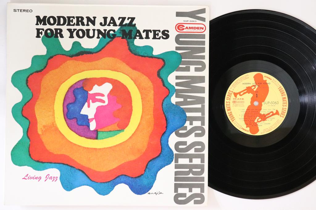 LP Record LIVING JAZZ - Modern Jazz For Young Mates SUP5063 VICTOR Japan Jazz Used