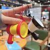 Funny Talking Horn Pendant, Button Battery-Powered- for Keys, Backpacks, Gifts - Novelty Party Favors for Teens, Playful Pendant, Sound Gadget