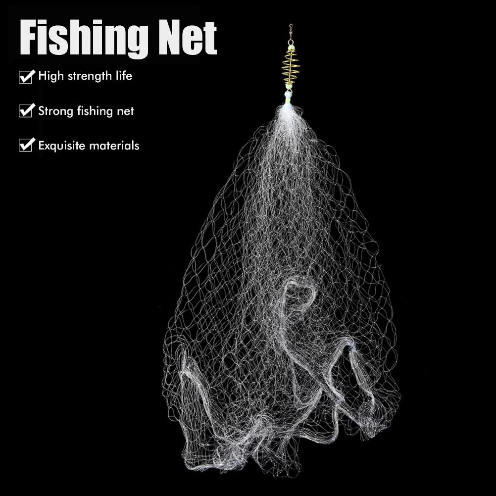 Fishing Net Fishing Net Trap Rod Cast Fishing Net Durable Fishnet Tackle Fishing Mesh Net