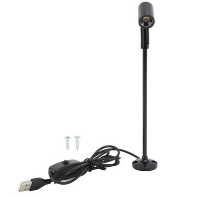 Spot LED pour vitrine debout Spot d'affichage de bijoux Spot debout Mini lampe spot en aluminium alimentée par USB pour les arts