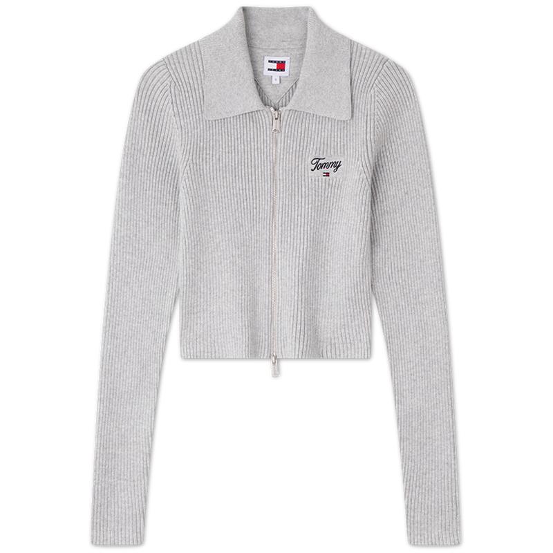 TOMMY JEANS Women's Cotton Cashmere Blend Knit Cardigan