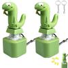 1/2/3PCS 2025 New Adults Keyboard Clicker Lizards Fidget Toys Fun Rechargeable Keychain With Sound Portable Stress Reliever