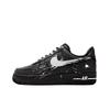 Air Force 1 Abrasion Resistant Slip Resistant Low Top Skateboard Shoes Women's Black Gray DD8959-001(Team676-)