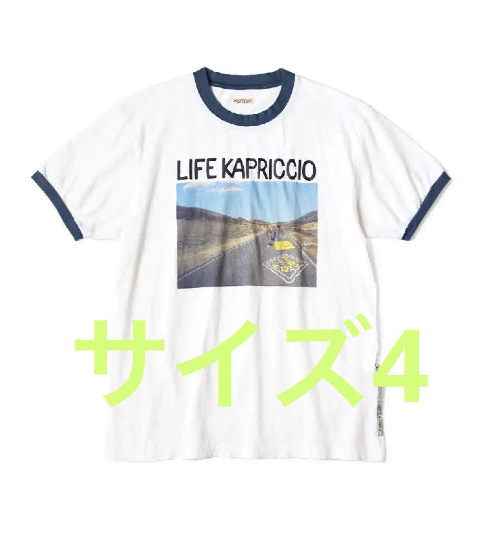 

[USED] Kapital Jersey Ringer T-shirt (PAINTERpt) Size 4