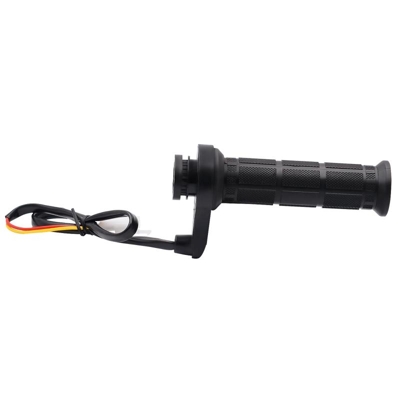 Heated Hand Grips Electric Hot Warm Handlebar Motorcycle ATV Temperature Adjust