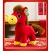 Angel Pony Plush Toy Doll Year of the Horse Mascot Rainbow Zodiac Horse Doll Good Start New Year's Gift