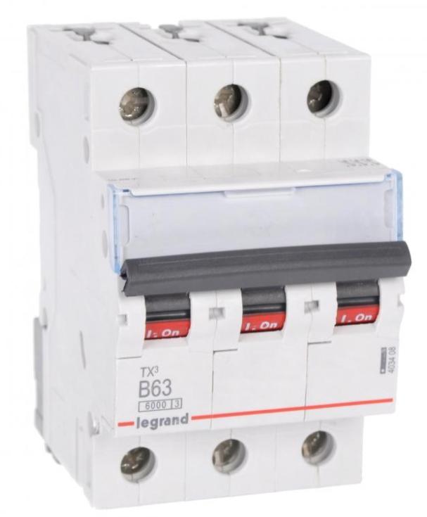 Wyłącznik Nadprądowy 3P B 63A 6Ka Ac S303 Tx3 403408