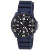 Citizen QQ Wristwatch Analog Radio Solar Waterproof Date Urethane Band D02A-002VK Mens Navy