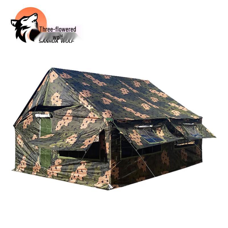 Portable Pole-Style Squad Tent